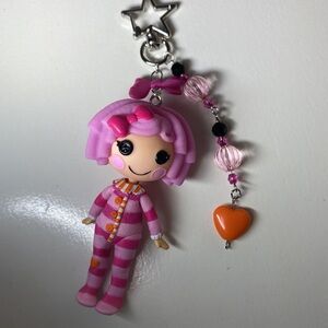Keychain Charm/Bag Accessory (Handmade Lalaloopsy)